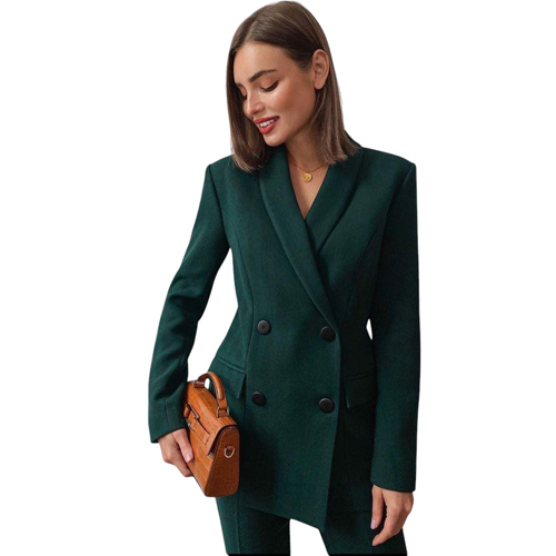 Ladies Green Blazer