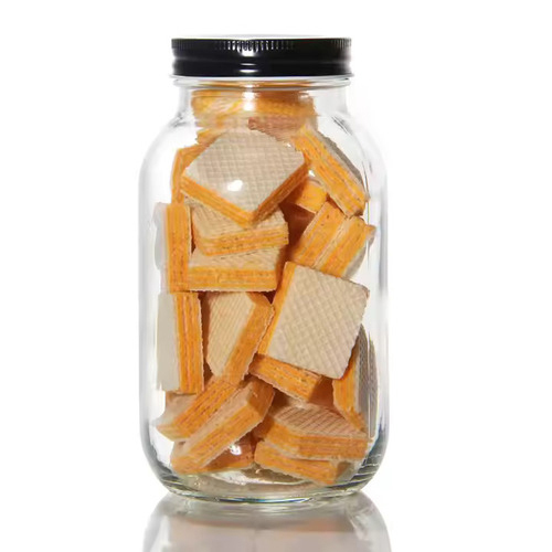 Rusk Storage Glass Jar