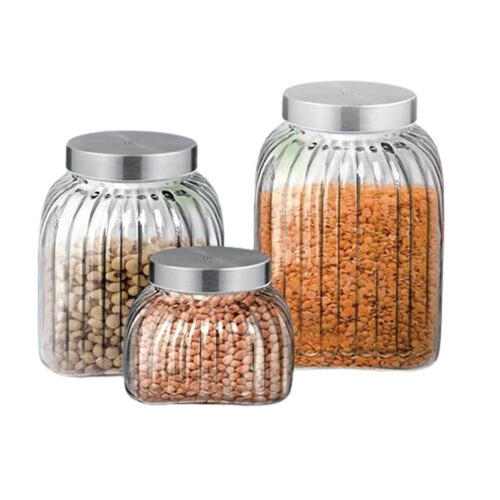 Glass Food Jar - Color: Transparent