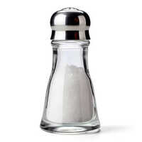 Salt Glass Bottle - Color: Transparent