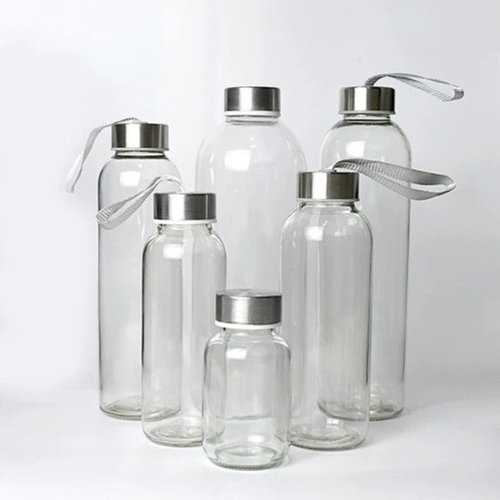 पानी का कांच का बोतल 500 मिलीलीटर