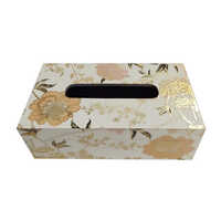 Wooden Tissue Paper Box