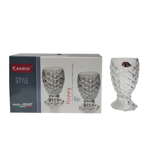 Fish Cut Juice Glass
