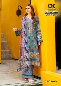 Alkaram Kesariya Vol-16  Karachi Dress Material