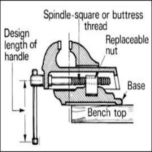 Bench Vice - Application: Metalworking