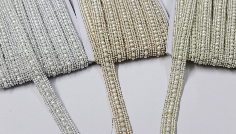 Fancy ,,Moti Lace - Color: Golden Shade