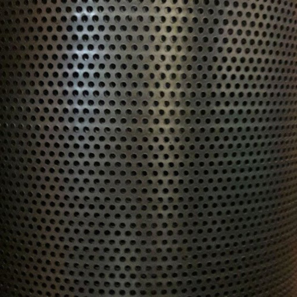 Mild Steel Perforated Sheet - Color: Silver