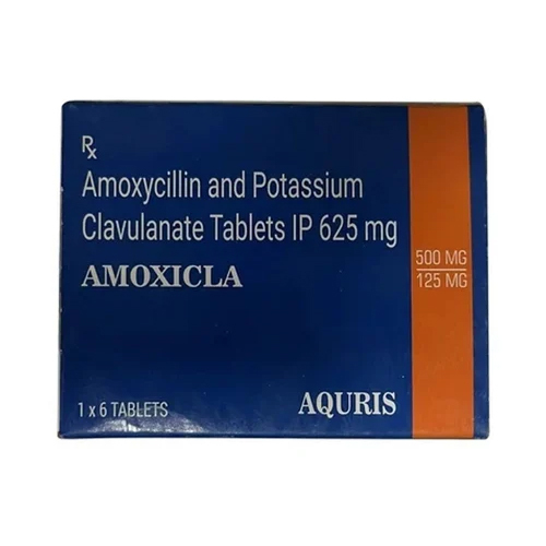 625mg Amoxycillin And Potassium Clavulanate Tablets
