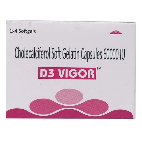 60000Iu Cholecalciferol Soft Gelatin Capsules - Drug Type: Veterinary Drugs