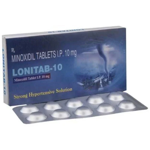 10mg Minoxidil Tablets IP