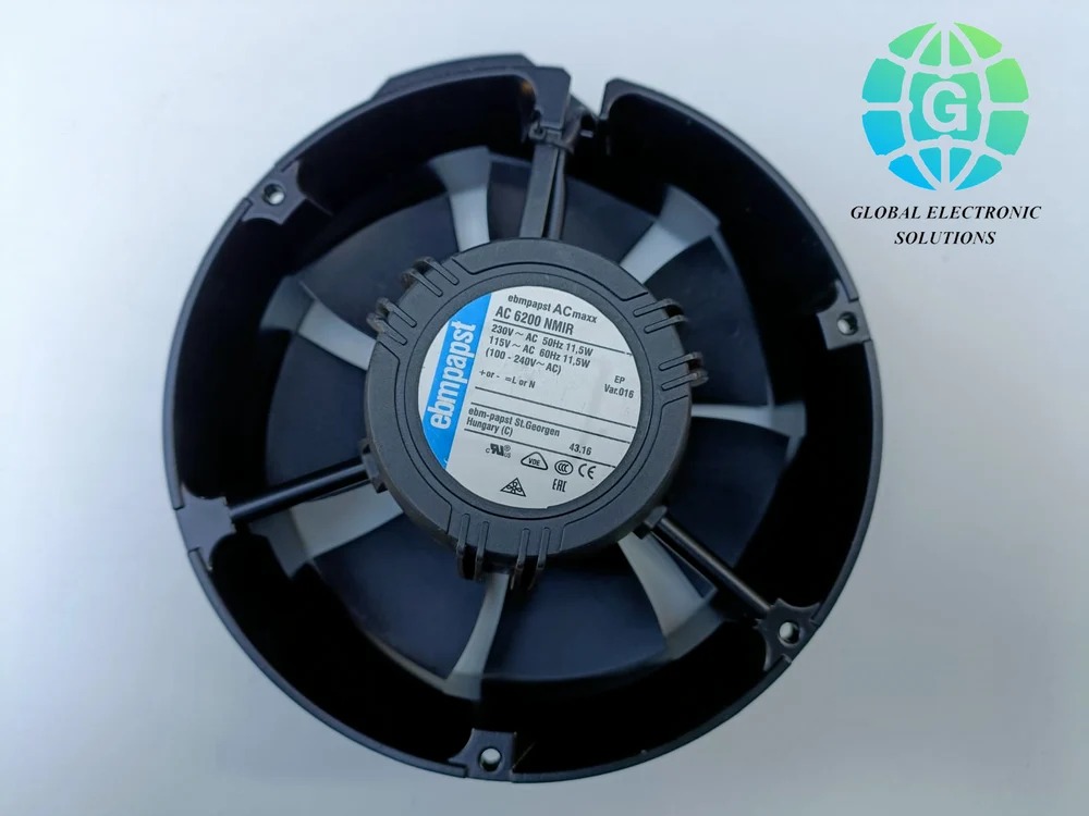 EBM PAPST 6200 NMIR Cooling fan, 115 Vac,230 Vac