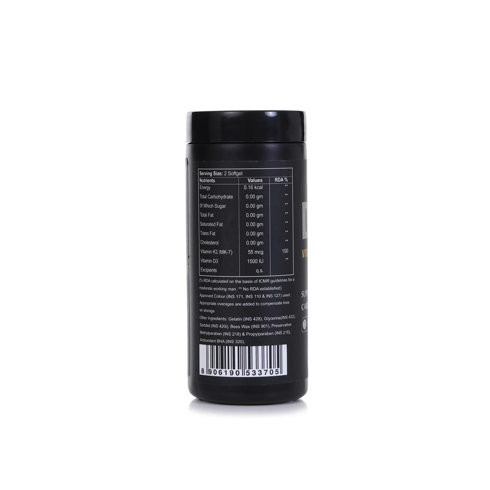 VITAMIN K2 + D3 SOFT GEL CAPSULE 
