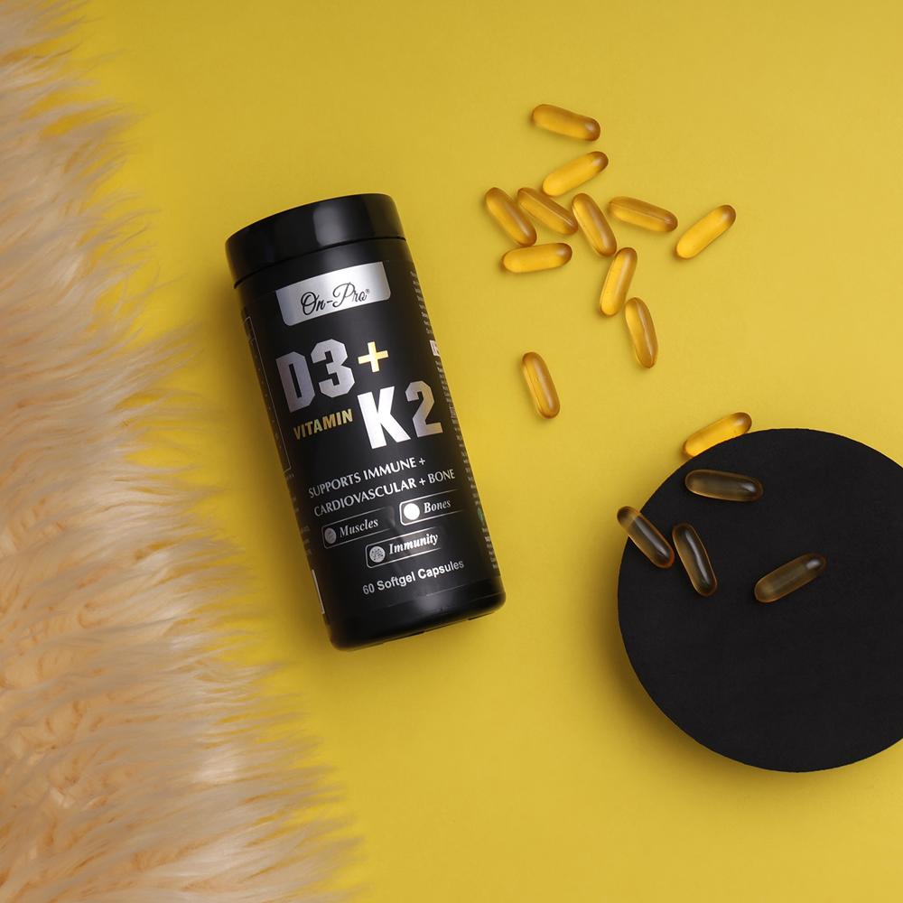 VITAMIN K2 + D3 SOFT GEL CAPSULE 
