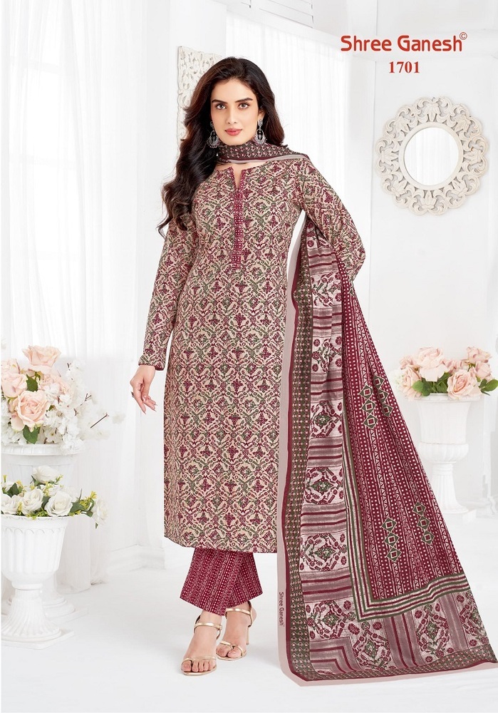Shree Ganesh Vaani Vol-7  Dress Material