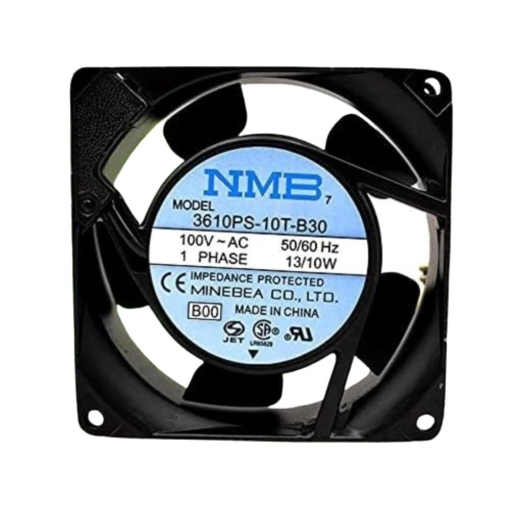 NMB-MAT 3610PS-10T-B30 Axial Fan 100V~AC 50/60 Hz 13/10W DC Brushless Air Cooling Fan 3100 RPM 90 * 90 * 25mm 2-Wire