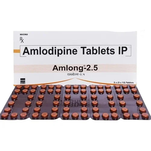 2.5mg Amlodipine Tablet IP