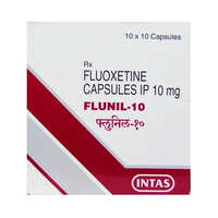 10mg Fluoxeti Capsules Ip - Color: White