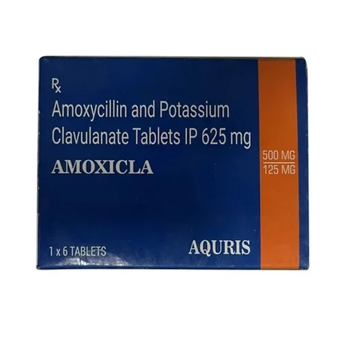 625mg Amoxycillin And Potassium Clavulanate Tablet