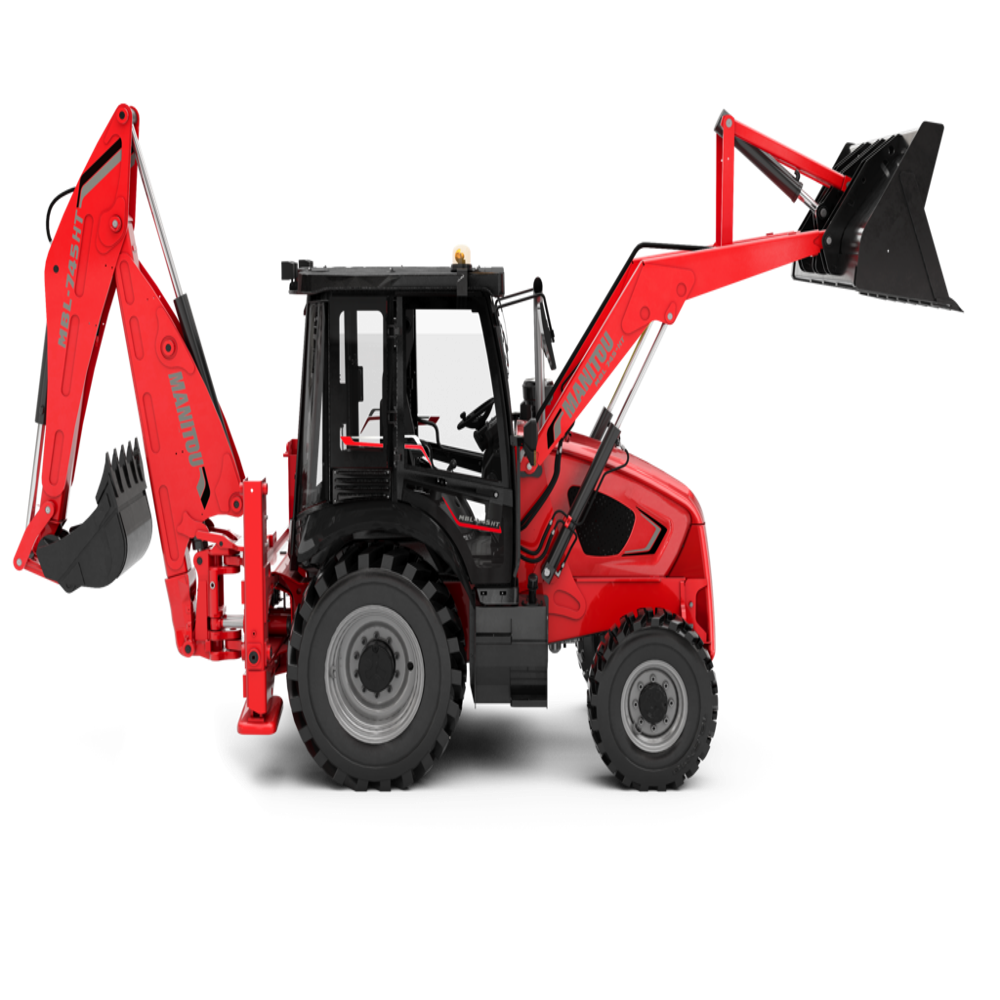 Manitou Mbl 745 - Color: Red & Yellow
