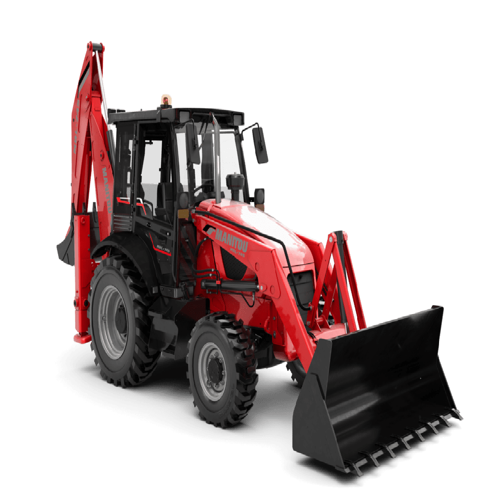 Manitou Mbl 745 - Color: Red & Yellow