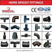 GOKUL PE TAIL PIECE FLANGE 180MM LONG