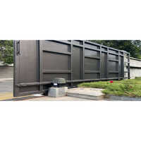 Motorised Sliding Gate - Color: Black