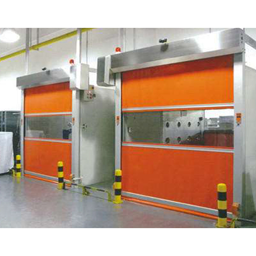 High Speed Door Shutter - Color: Silver
