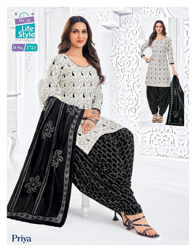 Mcm Priya Vol-27  Dress Material
