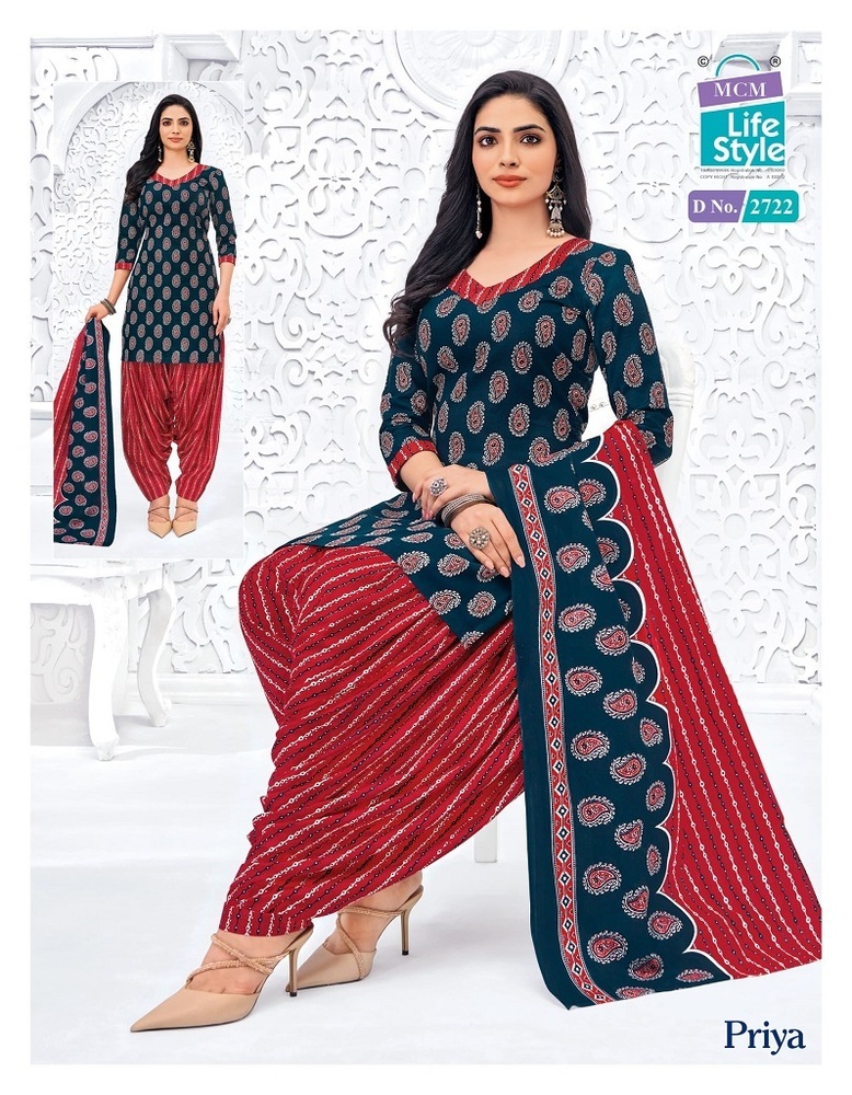 Mcm Priya Vol-27  Dress Material