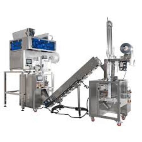 PYRAMID TEA BAG PACKING MACHINE WITH OUTER WRAPPING