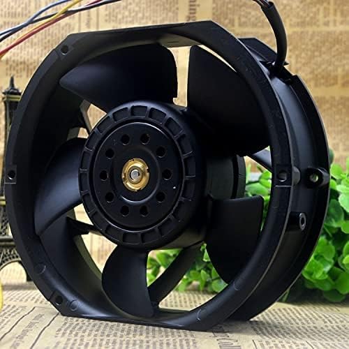 AVC DATC1551B8F Axial Fan 48V-3.25A DC Brushless Air Cooling Fan 2500 RPM 172 * 150 * 51mm 4Wire (Metal)