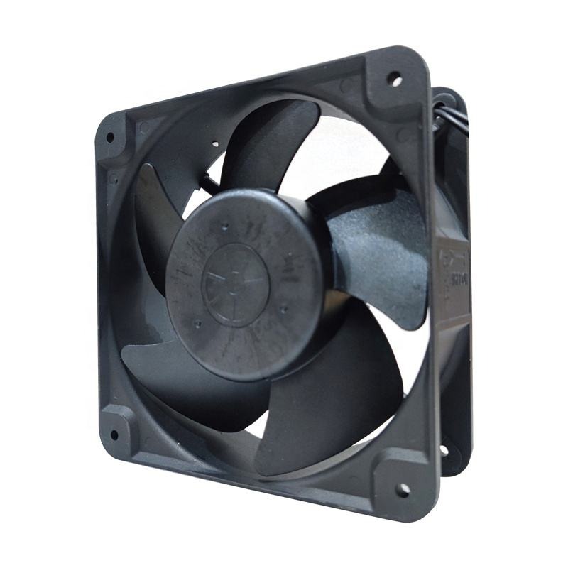 HR18060HA2-BL 18060 180X180X60mm 200V 240V AC 50/60HZ 0.32A 39/38W Ball Bearing Cabinet Inverter Axial Cooling Fan