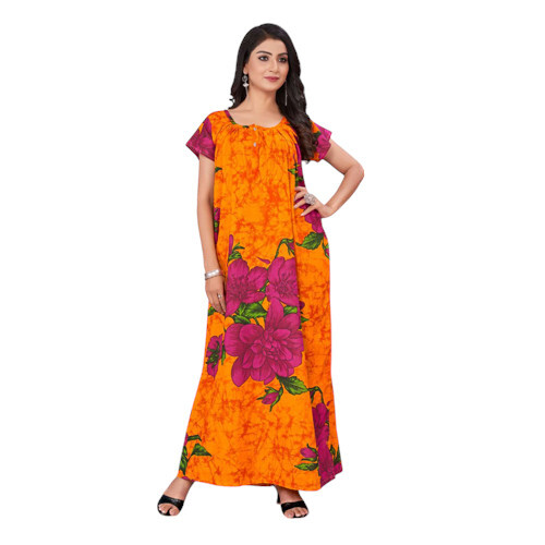 Printed Cotton Nighty