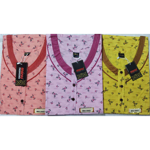 Aline Classic Pure Cotton Nighty