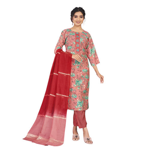 Flower Printed Suit