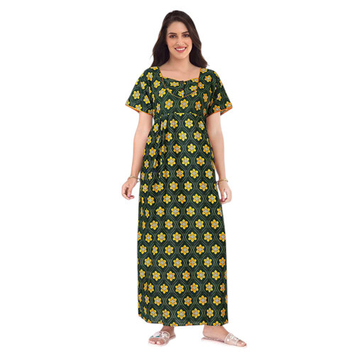 Pure Cotton Printed Nighty