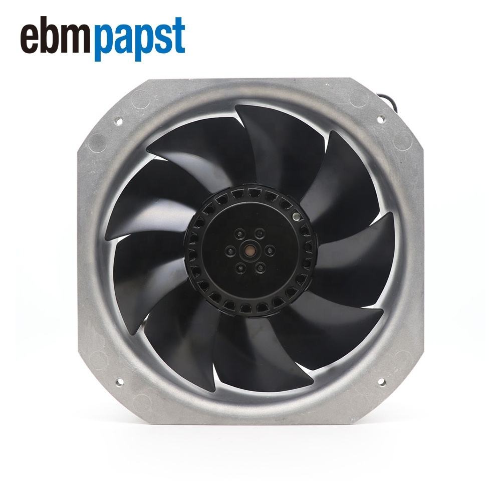 ebmpapst 230V AC 225*80mm W2E200-HH38-06 64W 0.29A 2550RPM DCS800 Cabinet Electric Drive Axial Cooling Fan W2E200-HH38-12