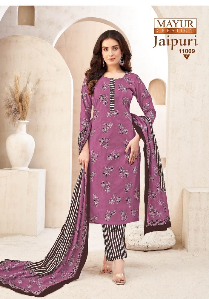 Mayur Jaipuri Vol-11  Dress Material