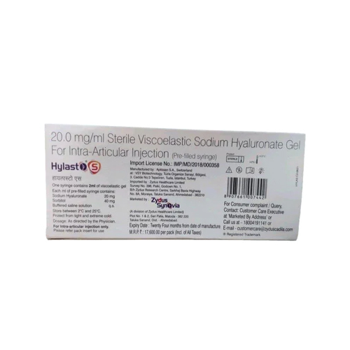 20 MG Sterile Viscoelastic Sodium Hyaluronate Gel Injection