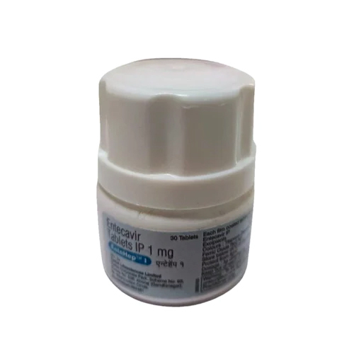1 Mg Entecavir Tablets Ip - 1 Mg Dosage, 30 Tablets Per Box | General Medicine For Antiviral Treatment, Store In Cool, Dry Place