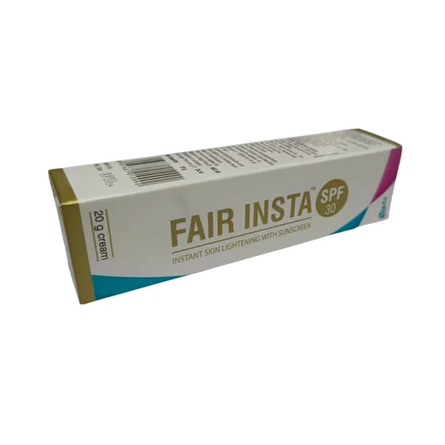 Instant Skin Lightening Sunscreen - Formulations Form: Cream