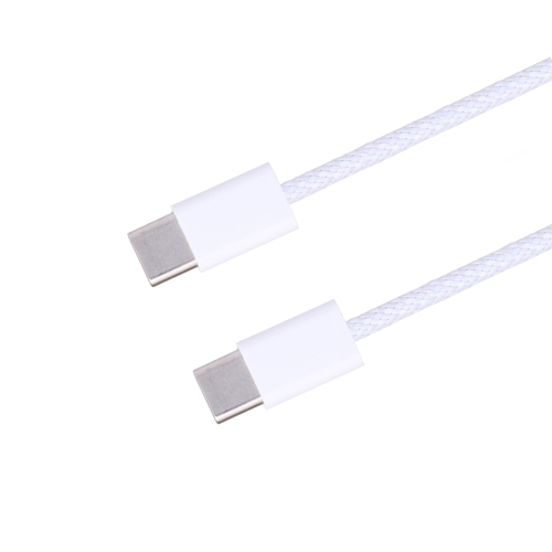Usb-C Braided Cable Dual Head Data Cable - Body Material: Pvc