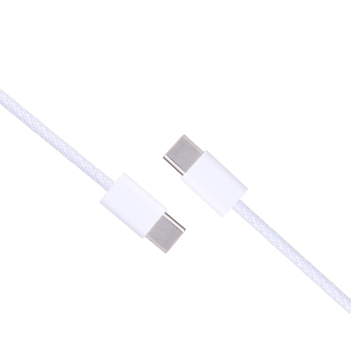 Usb-c Braided Cable Dual Head Data Cable - Body Material: Pvc