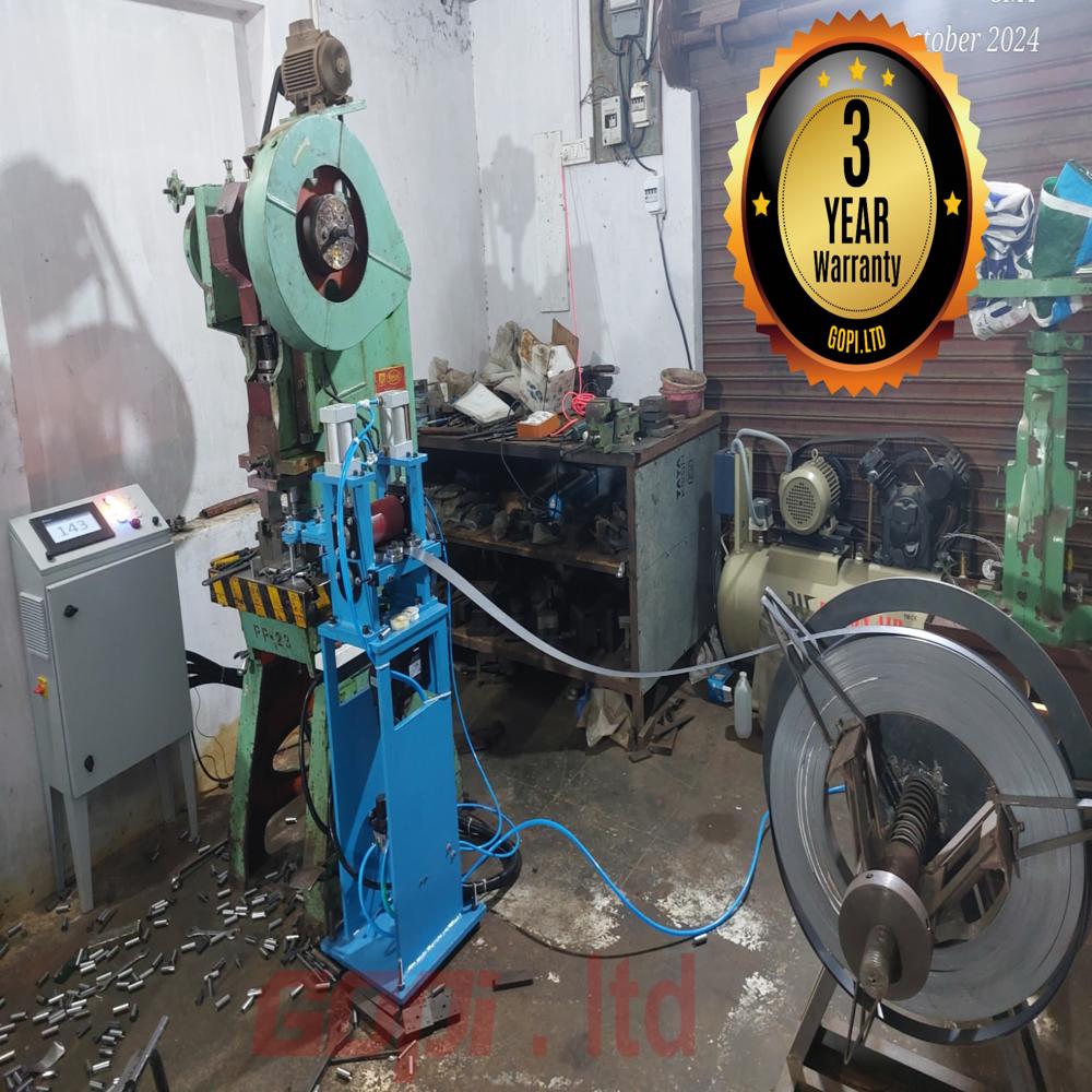 Automatic Servo Feeder Machine - Color: Blue