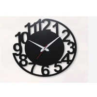 Mdf Designer Wall Clock For Home