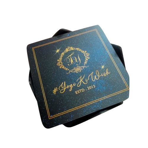 Wooden Tea Coaster Set - Color: Different Available