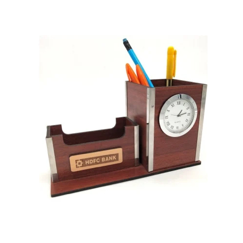 Mdf Wooden Pen Stand