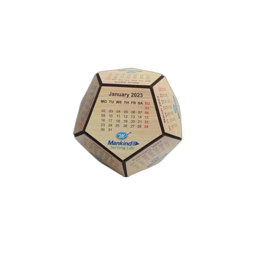 Hexagon Table Calendar