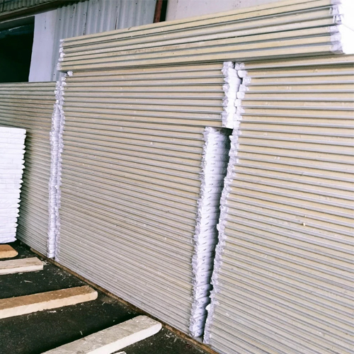 Sandwich Puf Panel - Color: White