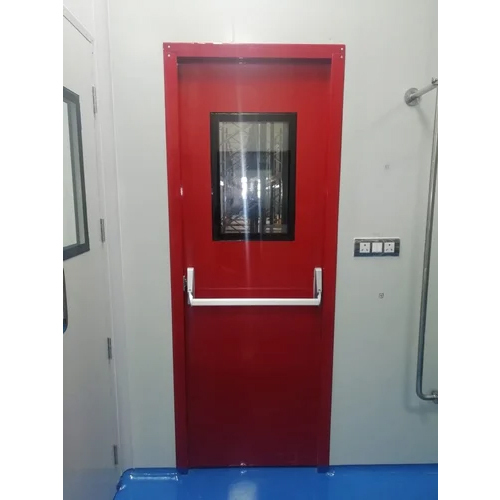 Emergency Exit Single Fire Door - Application: Industrial